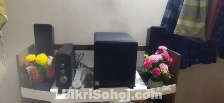 Microlab FC 570 BT speaker plus 9 months warranty card